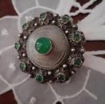 Zonder Minimumprijs - Broche Zilver Jade - Jade - Zilveren