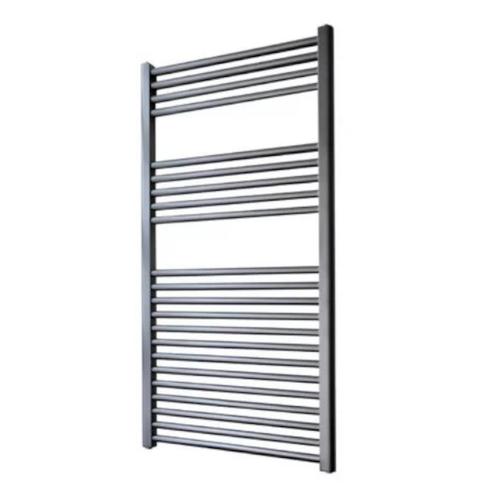 Radiator Sanicare Snode Recht 111,8 x 45 cm Gunmetal, Doe-het-zelf en Bouw, Sanitair, Overige typen, Nieuw, Chroom, Ophalen of Verzenden