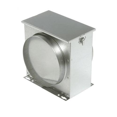 Luchtfilterbox met vliesfilter Ø 100 mm, Doe-het-zelf en Bouw, Ventilatie en Afzuiging, Verzenden