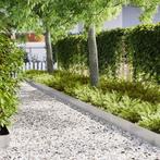 vidaXL Gazonranden 30 pcs Zilver 100 x 0.5 x 20 cm Roestvrij, Tuin en Terras, Verzenden, Nieuw