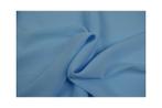 15 meter chiffon stof - Baby blauw - 100% polyester, Verzenden