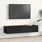 vidaXL Wandkast met lade Zwart eiken 102 x 30 x 20 cm, Verzenden, Nieuw