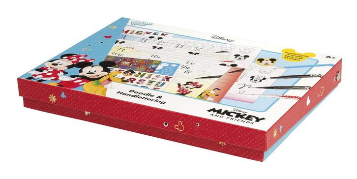 Mickey Mouse Hand Lettering Set, Hobby en Vrije tijd, Feestartikelen, Nieuw, Verzenden