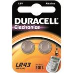 Duracell batterij cel lr43 1.5v 2x, Audio, Tv en Foto, Accu's en Batterijen, Nieuw