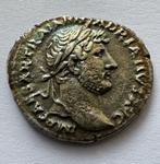 Romeinse Rijk. Hadrianus (117-138 n.Chr.). Denarius AD, Postzegels en Munten