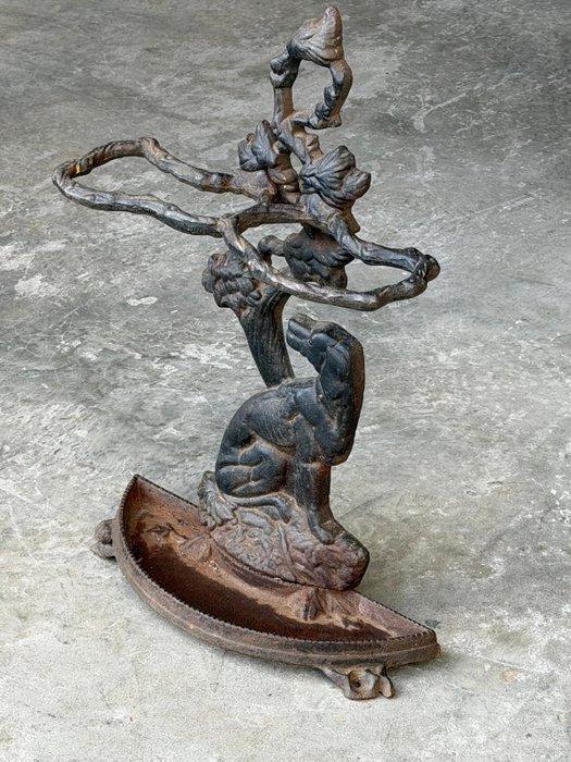 Paraplustandaard/rek - Gietijzer - paraplubak, Antiek en Kunst, Curiosa en Brocante