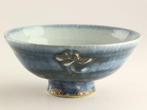 Gosu (kobaltblauw) geglazuurde chawan (theekom) – Miyazaki, Antiek en Kunst