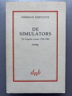 De simulators. De Engelse roman 1700-1980. Essay - Herman, Boeken, Geschiedenis | Wereld, Gelezen, Herman Servotte, Verzenden