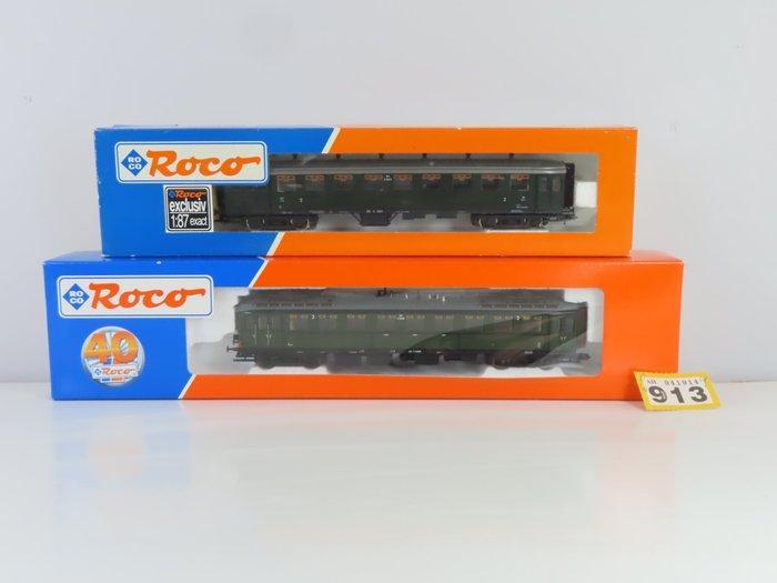 Roco H0 - 44986/44982 - Treinstel (2) - 2-delige Mat 24, Hobby & Loisirs créatifs, Trains miniatures | HO