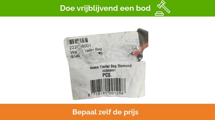 Bieden: Jobe wake trailer wakeboard bag diamond, Watersport en Boten, Wakeboarden, Ophalen of Verzenden