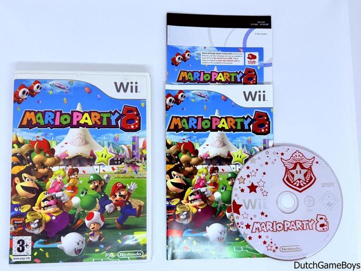 Nintendo Wii - Mario Party 8 - HOL, Games en Spelcomputers, Games | Nintendo Wii, Gebruikt, Verzenden
