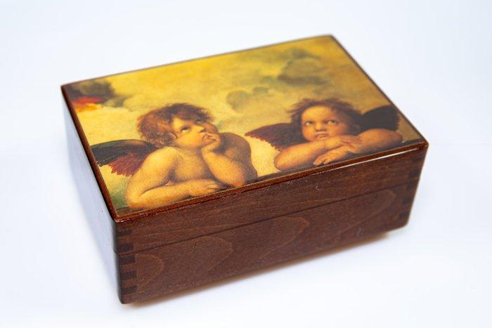 Reuge Romance Sankyo speeldoos sieradenkistje juwelenkistje, Antiek en Kunst, Curiosa en Brocante