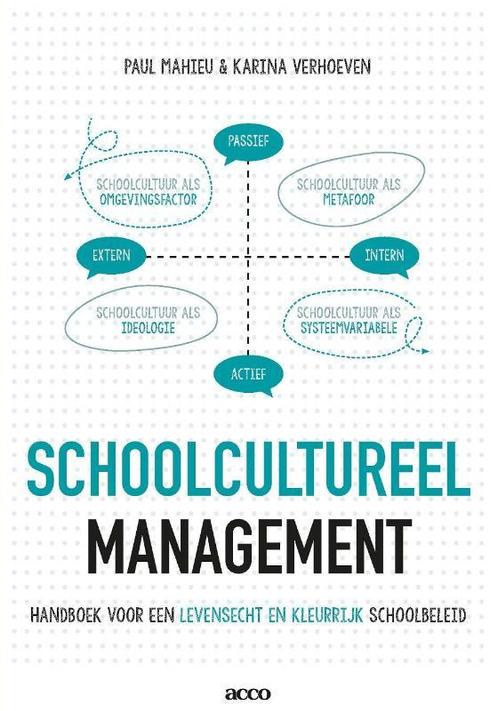 Schoolcultureel management 9789463790406, Boeken, Studieboeken en Cursussen, Zo goed als nieuw, Verzenden