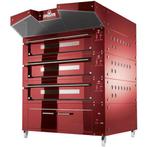 Modulaire Pizzaoven | BULL | Rood | Elektrisch | 9x Ø30cm /, Verzenden, Nieuw in verpakking