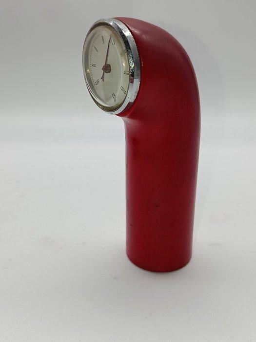 Weerstation - Hout, Metaal, Glas - Bureauthermometer, Antiek en Kunst, Kunst | Designobjecten