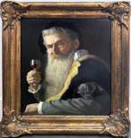 Georges de La Tour (1593-1652) suiveur - Homme Barbu au, Antiek en Kunst