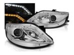 Seat Ibiza 6J Chrome LED knipperlicht koplamp units, Verzenden