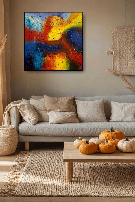 Paolo Contin - Universo Infinito, Antiek en Kunst, Kunst | Schilderijen | Modern