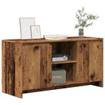 vidaXL Tv-meubel 102x37,5x52,5 cm bewerkt hout oud, Huis en Inrichting, Verzenden, Nieuw
