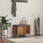 vidaXL Hallenbank Oudhout 60 x 38 x 46 cm Geengineerd Hout, Verzenden