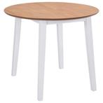 Inklapbare Tafel - Wit MDF - Tweede Kansje voor een Prijsje!, 50 tot 100 cm, Verzenden, Rond, Nieuw