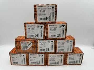 Veiling - Heco schroeven 2000 stuks 4,5x30mm (PZD) verzinkt beschikbaar voor biedingen