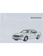 1995 MERCEDES BENZ 420 / 500 / 600 SEC INSTRUCTIEBOEKJE DU.., Auto diversen, Handleidingen en Instructieboekjes, Ophalen of Verzenden