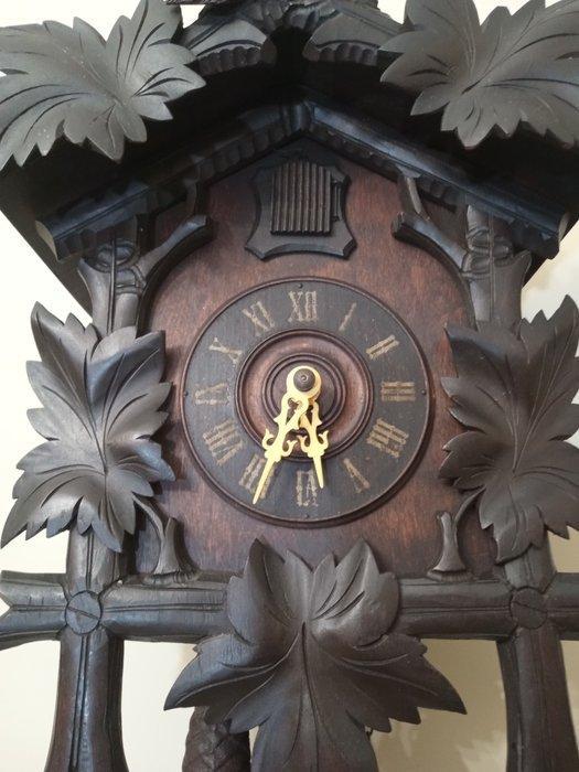 Koekoeksklok - Hout, Messing - 1930-1940, Antiek en Kunst, Antiek | Klokken