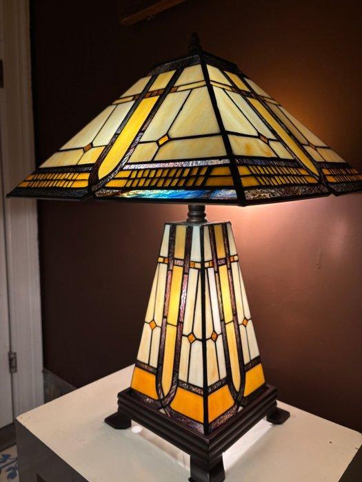 Tiffany Style - Lamp - Metaal, Glas, Antiquités & Art, Curiosités & Brocante