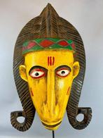 Large African wooden Bozo Marionet mask - Mali (Zonder