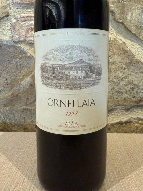 1998 Tenuta dellOrnellaia, Ornellaia - Bolgheri Superiore -, Verzamelen, Wijnen