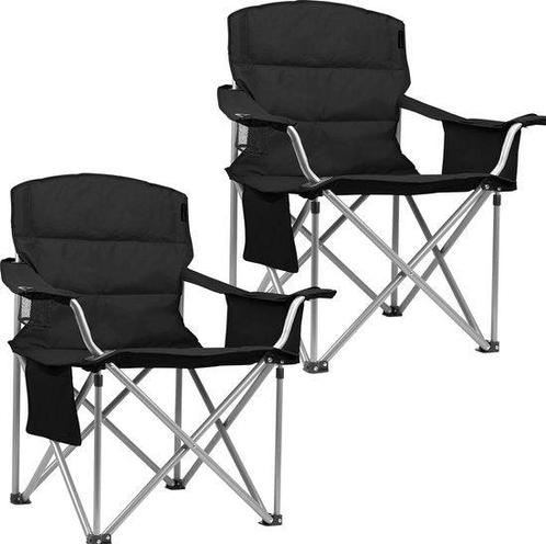 Tweedekans | TRVLMORE Campingstoelen - Opvouwbaar - 2 Stuks, Tuin en Terras, Tuinsets en Loungesets, Ophalen of Verzenden