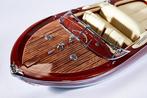 Riva Aquarama maquette de luxe bois modelisme 53cm 1:14 -, Nieuw