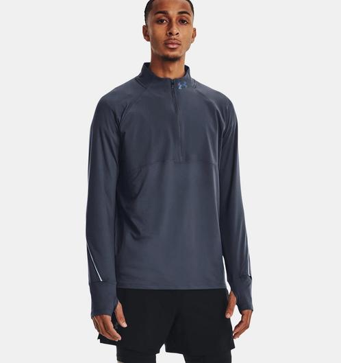 Under Armour Qualifier Run 2.0 Hz-Gry - Maat XL, Kleding | Heren, T-shirts, Grijs, Nieuw, Maat 56/58 (XL), Ophalen of Verzenden