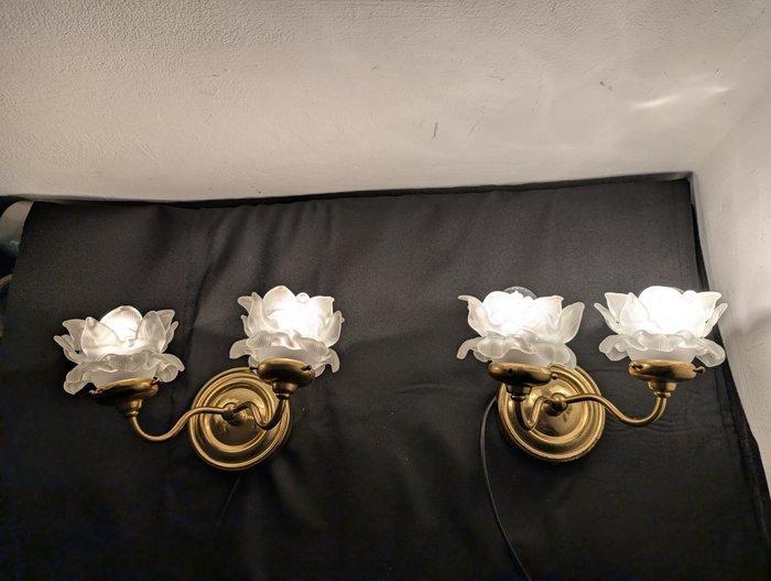 prearo Venezia - Wandkandelaar (2) - 1700 - Glas - Murano, Huis en Inrichting, Overige Huis en Inrichting