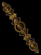 Brons, Mysterieuze gothic broche in Victoriaanse stijl,