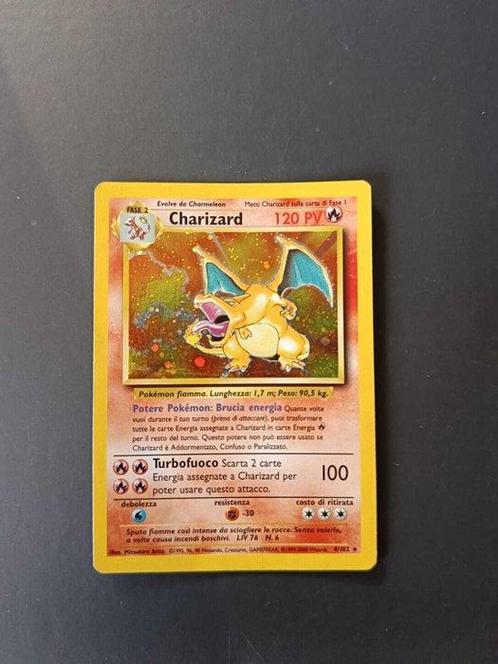 WOTC Pokémon - 1 Card - Base set unlimited - Dracaufeu, Hobby en Vrije tijd, Verzamelkaartspellen | Pokémon