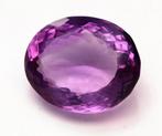 Zonder Minimumprijs Violet Amethist - 19.59 ct - Instituto, Handtassen en Accessoires, Edelstenen, Nieuw