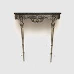 Wandtafel - Gietijzer, Marmer, Antiek en Kunst