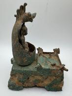 Buddha onder de bescherming van de Naga Mucalinda Birma,, Antiek en Kunst