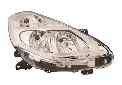Renault Clio 2009-2012 Koplamp Rechts Chrome (Koplampen), Auto-onderdelen, Verlichting, Nieuw, Verzenden