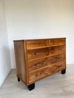 Ladekast - Bakeliet, Hout, Messing