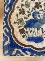 Tile with birds - Aardewerk - Middle East - Safavid Empire, Antiek en Kunst