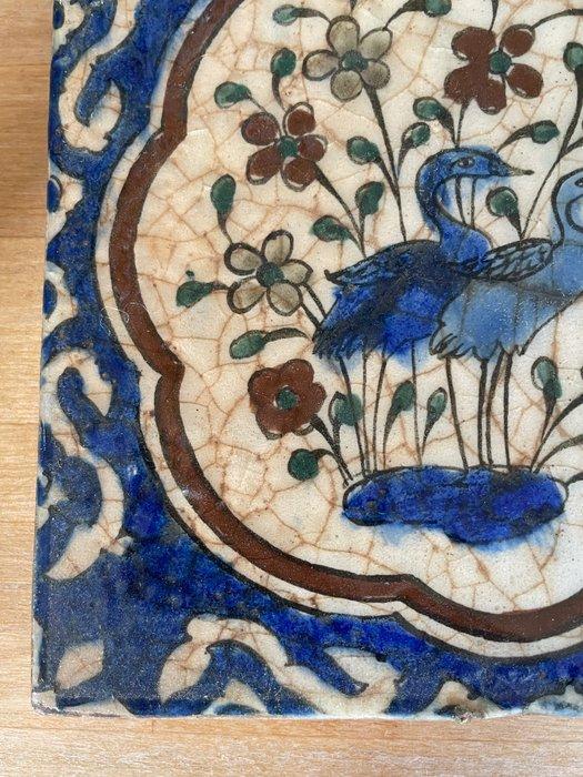Tile with birds - Aardewerk - Middle East - Safavid Empire, Antiek en Kunst, Kunst | Niet-Westerse kunst