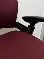 Ergonomische Bureaustoel Steelcase Leap Full Option Rood, Verzenden, Zo goed als nieuw, Bureaustoel, Rood