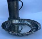 Chope (2) - Pewter - Tasse en étain avec couvercle et