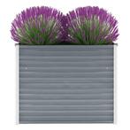 vidaXL Plantenbak verhoogd 100x40x77 cm gegalvaniseerd staal, Tuin en Terras, Bloempotten, Verzenden, Nieuw