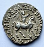 Indo-Skythians. Azes I (c. 58-12 v.Chr.). Tetradrachm, Postzegels en Munten