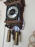 Horloge de Zaandam/Zaanse - Antique Bois, Laiton, Cuivre -, Antiquités & Art, Antiquités | Horloges