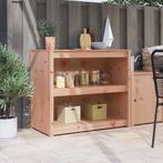 vidaXL Keuken Kast met plank Bruin 106 x 55 x 92 cm massief, Verzenden, Nieuw